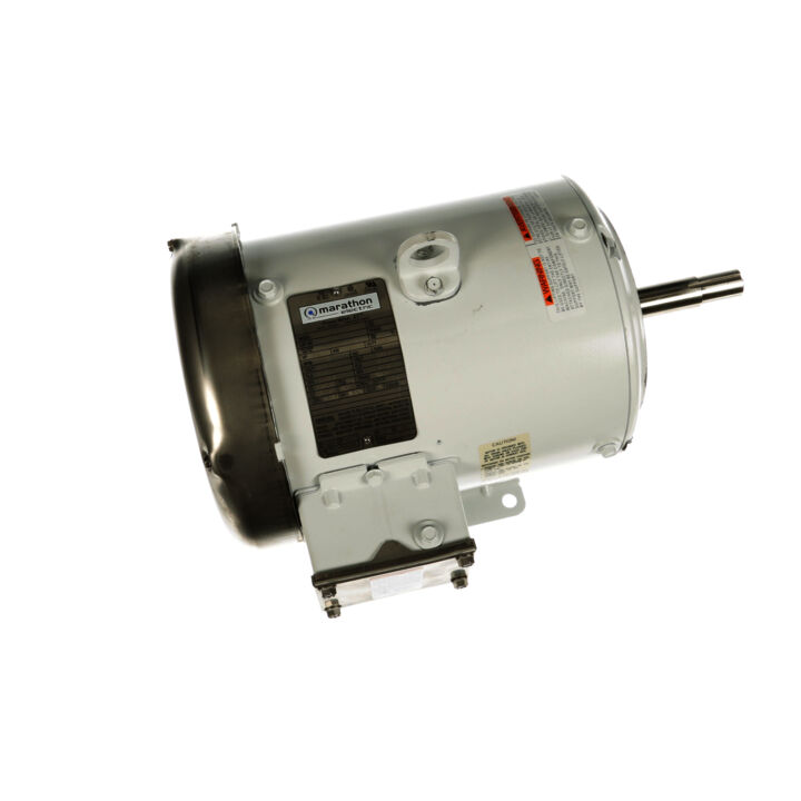 Washdown Pump Motor, 3 & 2 HP, 3 Ph, 60 & 50 Hz, 230/460 & 190/380 V, 1800 & 1500 RPM, 182JM Frame, TEFC