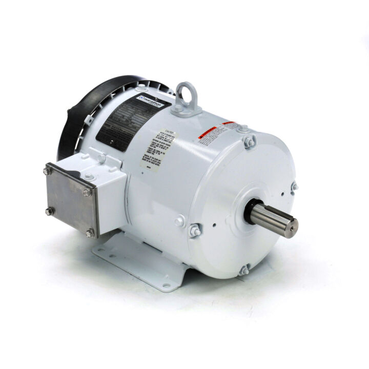 General Purpose Motor, 3 HP, 3 Ph, 60 Hz, 230/460 V, 1800 RPM, 182T Frame, TEFC