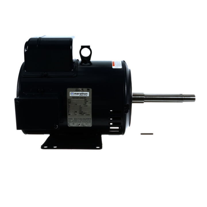 Close-Coupled Pump Motor, 5 HP, 1 Ph, 60 Hz, 230 V, 3600 RPM, 184JP Frame, DP