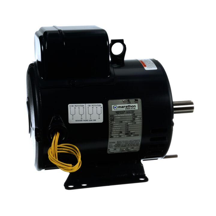 Pressure Washer Motor, 3 HP, 1 Ph, 60 Hz, 208-230 V, 1800 RPM, 184T Frame, DP