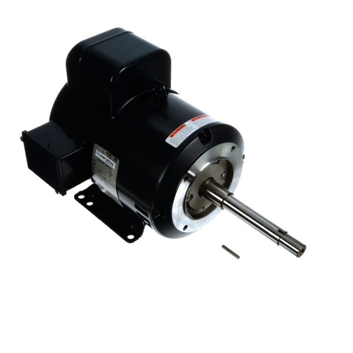 Close-Coupled Pump Motor, 5 HP, 1 Ph, 60 Hz, 230 V, 3600 RPM, 184JP Frame, DP