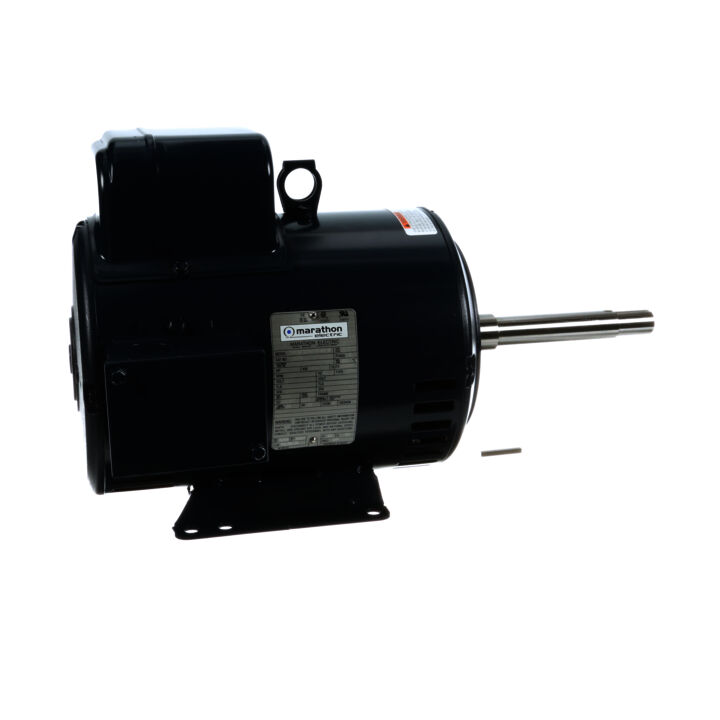 Close-Coupled Pump Motor, 5 HP, 1 Ph, 60 Hz, 230 V, 3600 RPM, 184JP Frame, DP