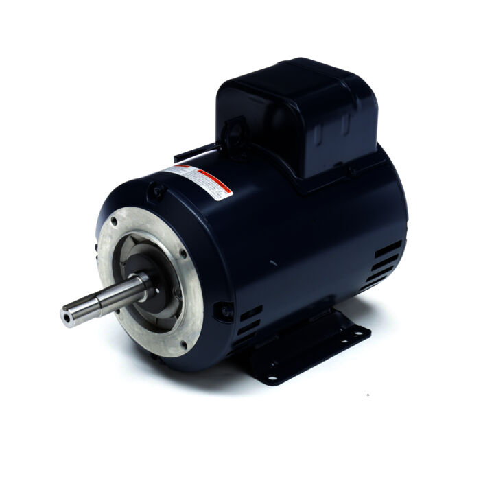 Close-Coupled Pump Motor, 5 HP, 1 Ph, 60 Hz, 230 V, 3600 RPM, 184JM Frame, DP