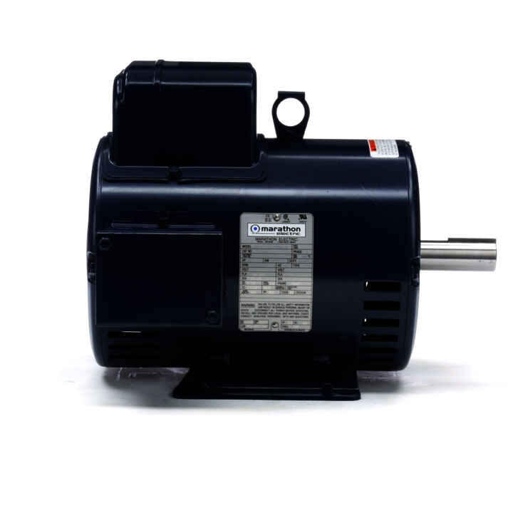 General Purpose Motor, 5 HP, 1 Ph, 60 Hz, 208-230 V, 3600 RPM, 184T Frame, DP