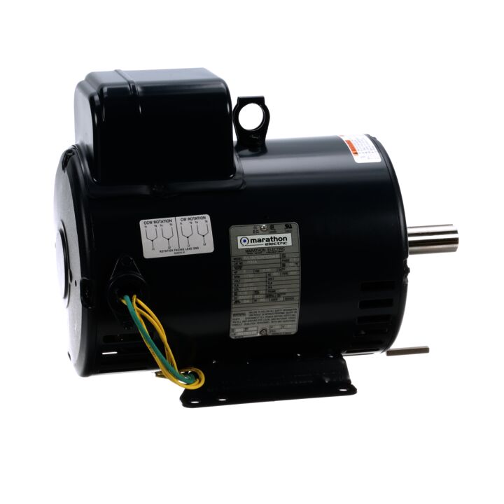 Pressure Washer Motor, 5 HP, 1 Ph, 60 Hz, 208-230 V, 1800 RPM, 184T Frame, DP