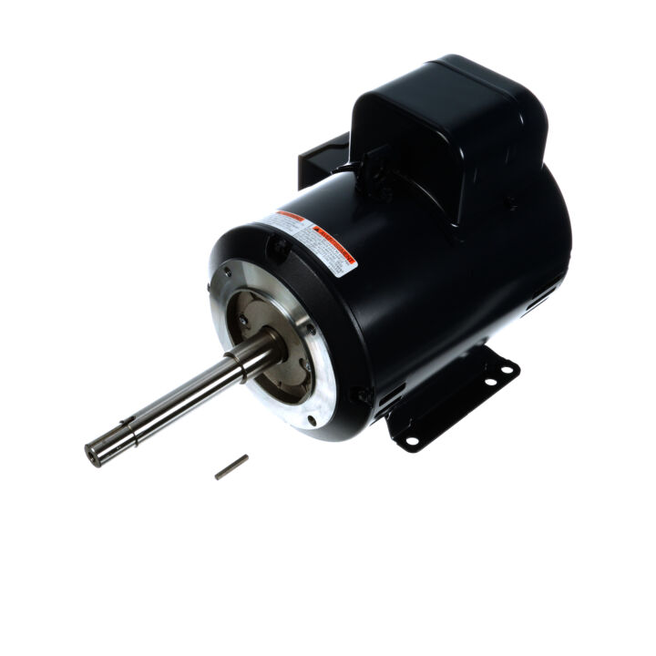 Close-Coupled Pump Motor, 5 HP, 1 Ph, 60 Hz, 230 V, 3600 RPM, 184JP Frame, DP