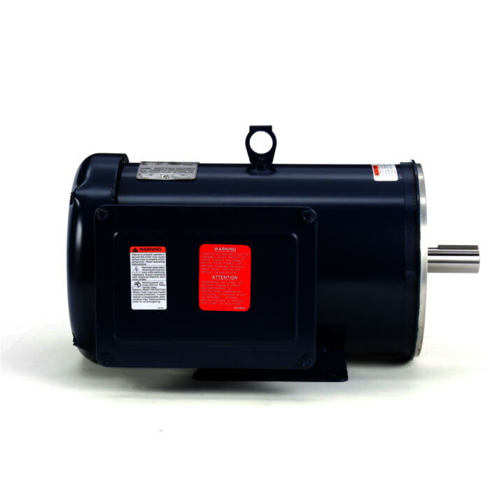 Pressure Washer Motor, 5 HP, 1 Ph, 60 Hz, 230 V, 1800 RPM, 184TC Frame, TEFC