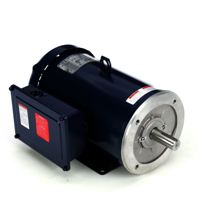 Pressure Washer Motor, 5 HP, 1 Ph, 60 Hz, 230 V, 1800 RPM, 184TC Frame, TEFC