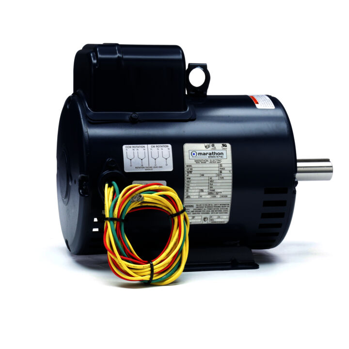 Crop Dryer Motor, 7 & 9 HP, 1 Ph, 60 & 60 Hz, 230 & 230 V, 3600 & 3600 RPM, 184TZ Frame, DPAO