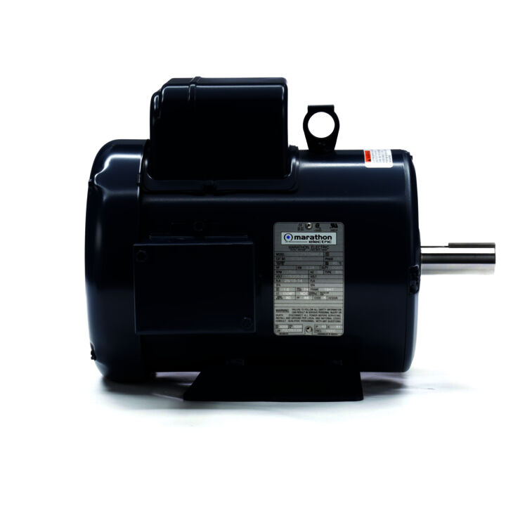 General Purpose Motor, 3 HP, 1 Ph, 60 Hz, 115/208-230 V, 1800 RPM, 184T Frame, TEFC