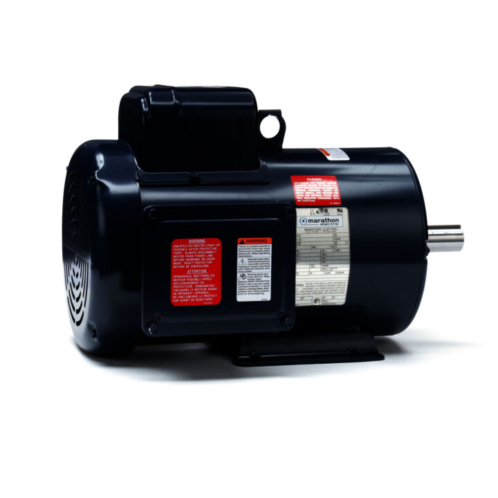 General Purpose Farm Duty Motor, 5 HP, 1 Ph, 60 Hz, 208-230 V, 1800 RPM, 184T Frame, TEFC