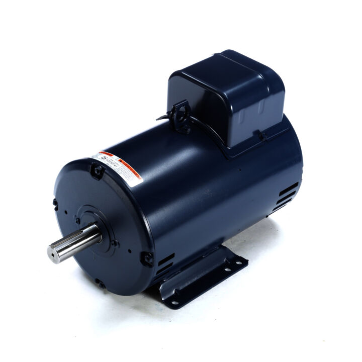 Crop Dryer Motor, 5 & 7 HP, 1 Ph, 60 & 60 Hz, 230 & 230 V, 3600 & 3600 RPM, 184TZ Frame, DPAO