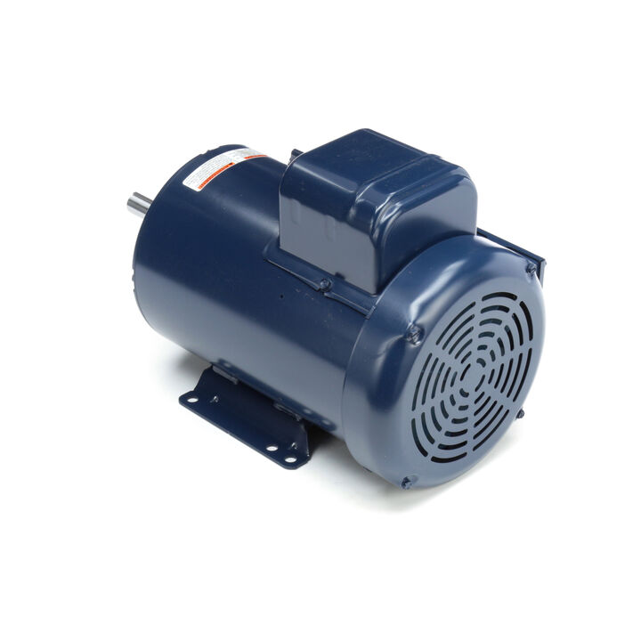 Close-Coupled Pump Motor, 5 HP, 1 Ph, 60 Hz, 230 V, 3600 RPM, 184JM Frame, TEFC