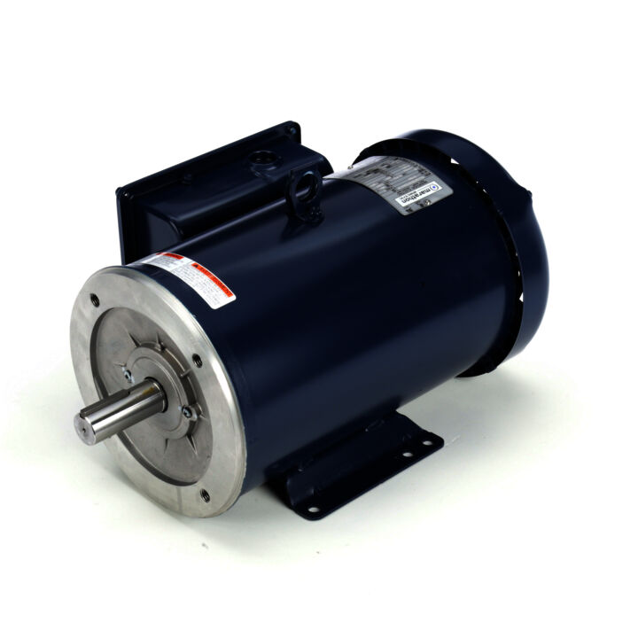 Pressure Washer Motor, 5 HP, 1 Ph, 60 Hz, 230 V, 1800 RPM, 184TC Frame, TEFC