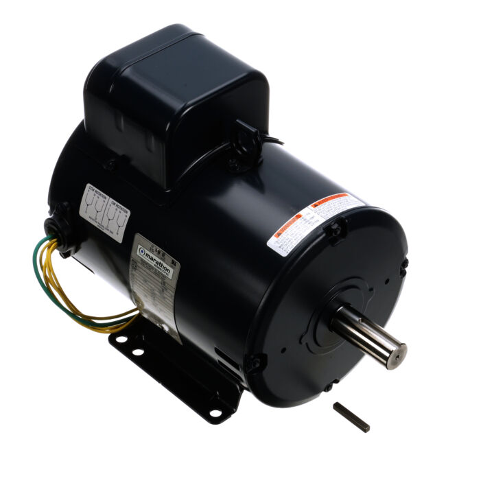 Pressure Washer Motor, 5 HP, 1 Ph, 60 Hz, 208-230 V, 1800 RPM, 184T Frame, DP