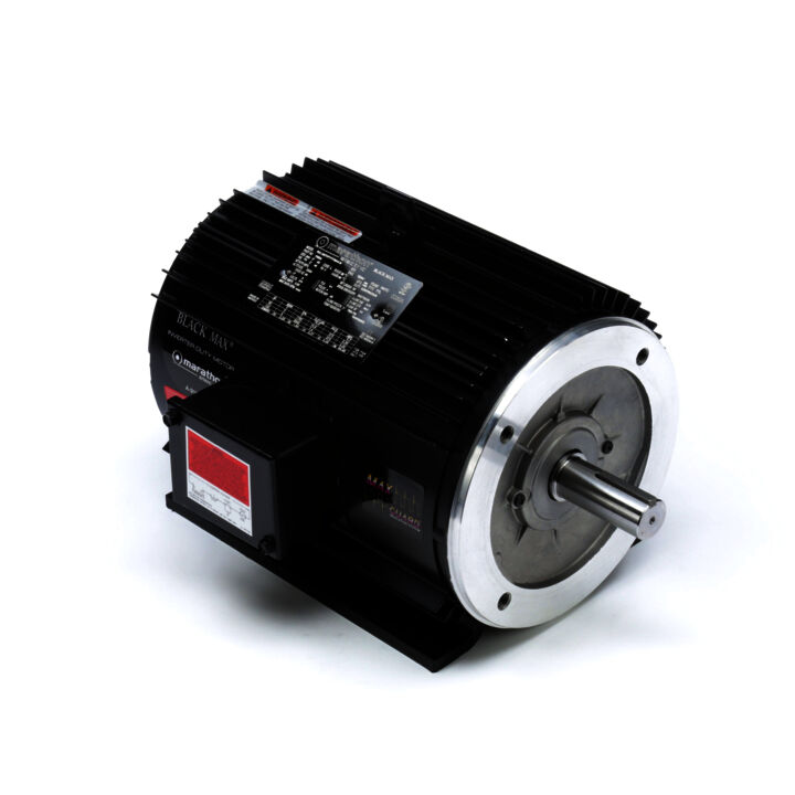 Speed Ratio Motor, 5 HP, 3 Ph, 60 Hz, 575 V, 1800 RPM, 184TC Frame, TENV