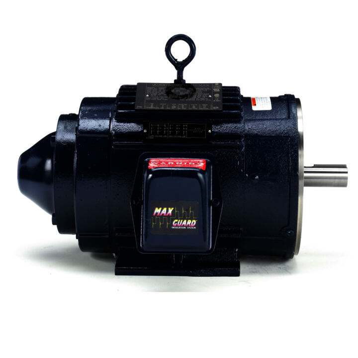 Encoder Motor, 5 HP, 3 Ph, 60 Hz, 230/460 V, 1800 RPM, 184TC Frame, TENV