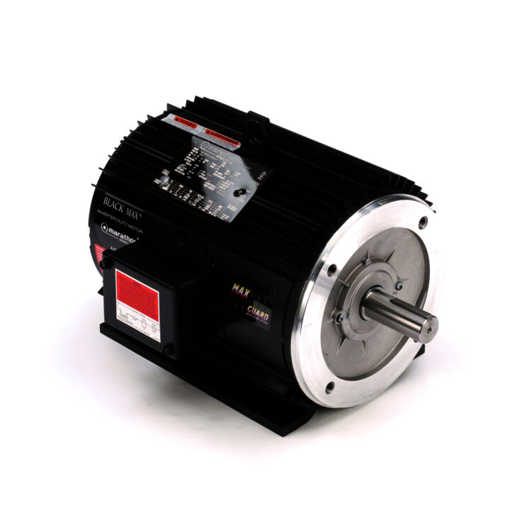 Speed Ratio Motor, 5 HP, 3 Ph, 60 Hz, 230/460 V, 1800 RPM, 184TC Frame, TENV