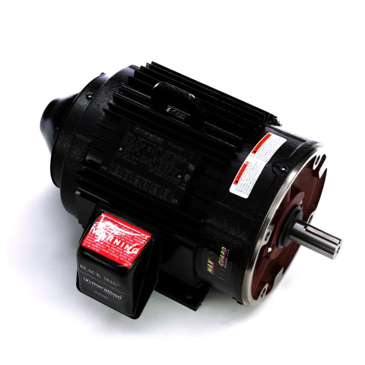 Speed Ratio Motor, 2 HP, 3 Ph, 60 Hz, 230/460 V, 1200 RPM, 184TC Frame, TENV