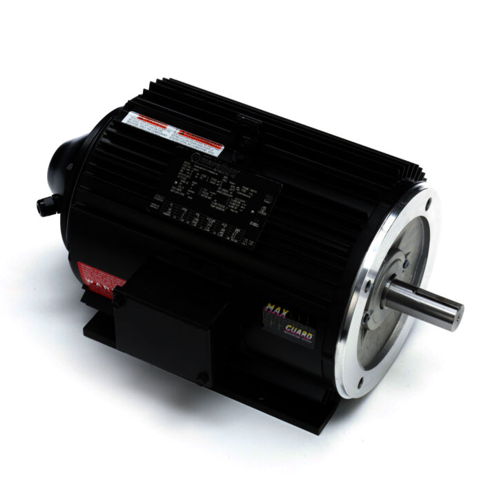 Encoder Motor, 5 HP, 3 Ph, 60 Hz, 230/460 V, 1800 RPM, 184TC Frame, TENV