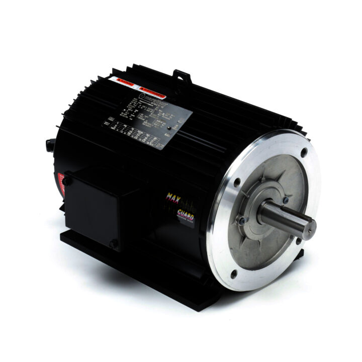 Encoder Motor, 5 HP, 3 Ph, 60 Hz, 230/460 V, 1800 RPM, 184TC Frame, TENV