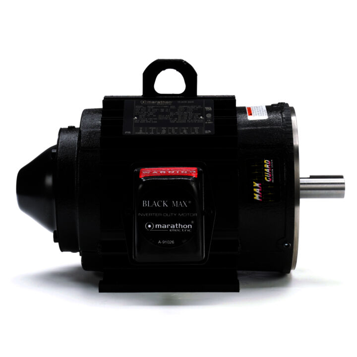 Speed Ratio Motor, 2 HP, 3 Ph, 60 Hz, 230/460 V, 1200 RPM, 184TC Frame, TENV