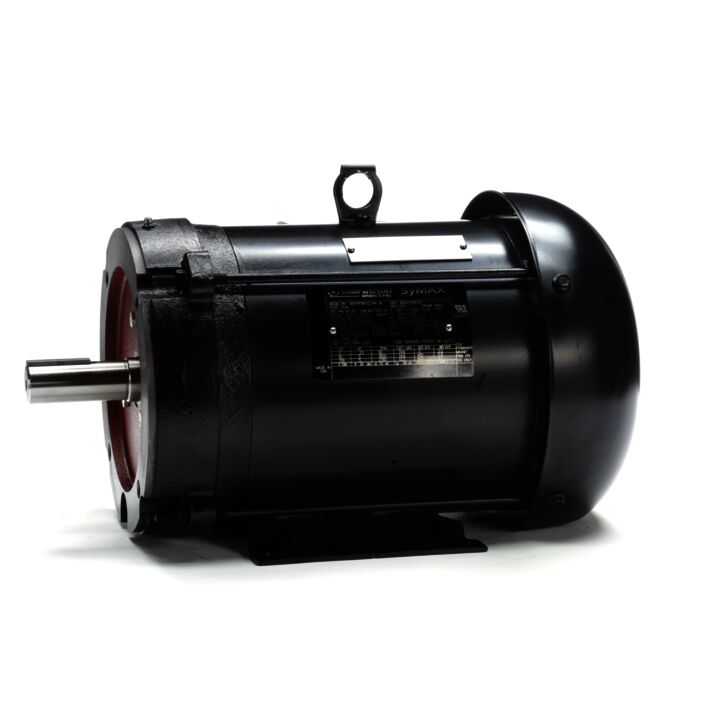 Fan & Blower Motor, 5 HP, 3 Ph, 90 Hz, 230/460 V, 1800 RPM, 184TC Frame, TEFC