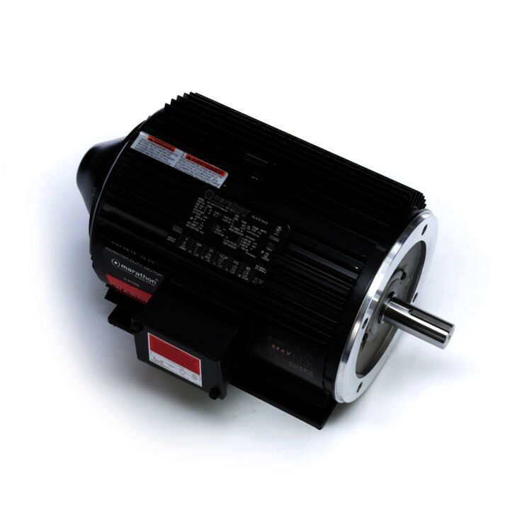 Speed Ratio Motor, 5 HP, 3 Ph, 60 Hz, 575 V, 1800 RPM, 184TC Frame, TENV