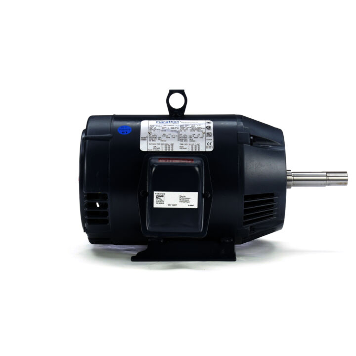 Close-Coupled Pump Motor, 5 & 3 HP, 3 Ph, 60 & 50 Hz, 230/460 & 190/380 V, 1800 & 1500 RPM, 184JM Frame, DP