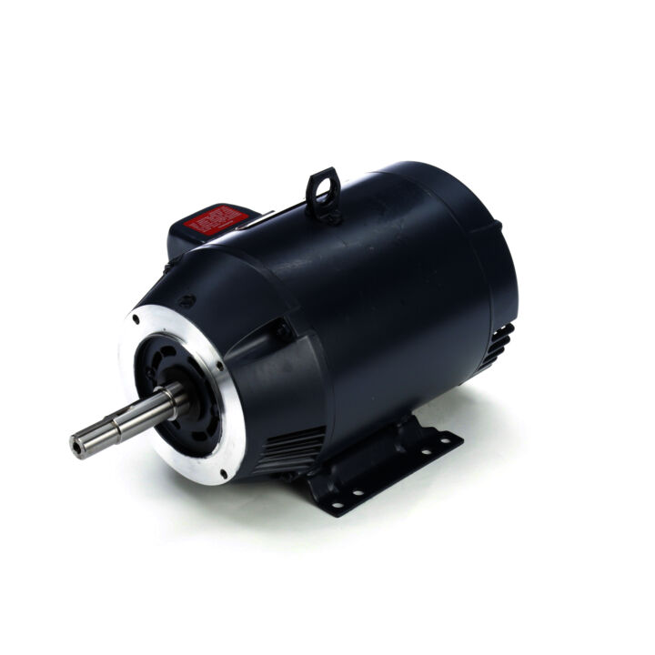 Close-Coupled Pump Motor, 5 & 3 HP, 3 Ph, 60 & 50 Hz, 230/460 & 190/380 V, 1800 & 1500 RPM, 184JM Frame, DP