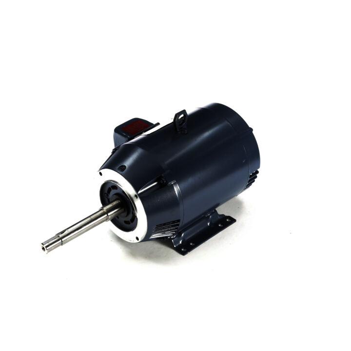 Close-Coupled Pump Motor, 5 & 3 HP, 3 Ph, 60 & 50 Hz, 230/460 & 190/380 V, 1800 & 1500 RPM, 184JP Frame, DP