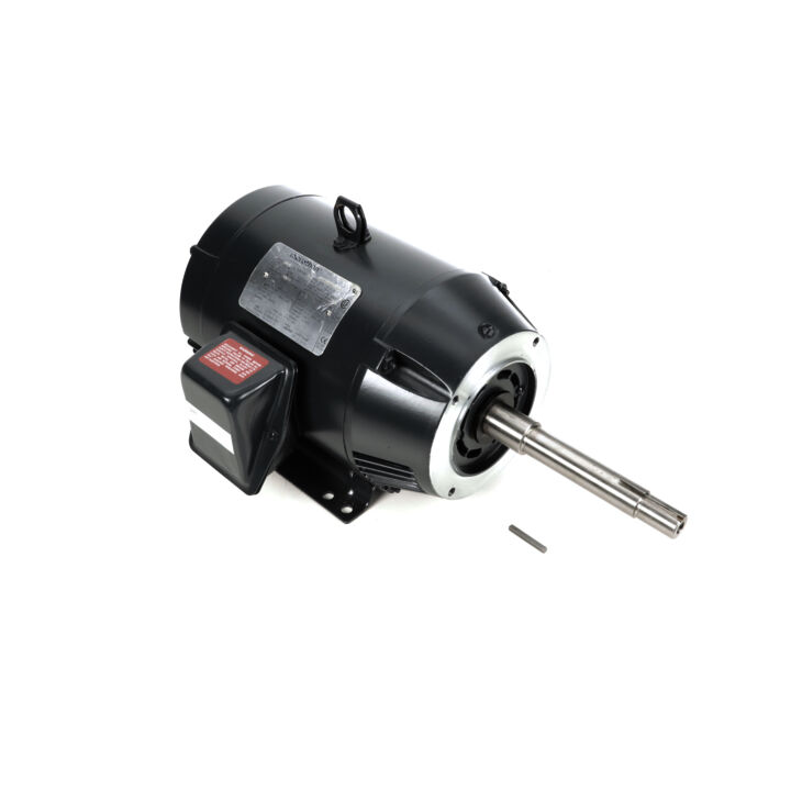 Close-Coupled Pump Motor, 2 & 1.50 HP, 3 Ph, 60 & 50 Hz, 230/460 & 190/380 V, 1200 & 1000 RPM, 184JPV Frame, DP