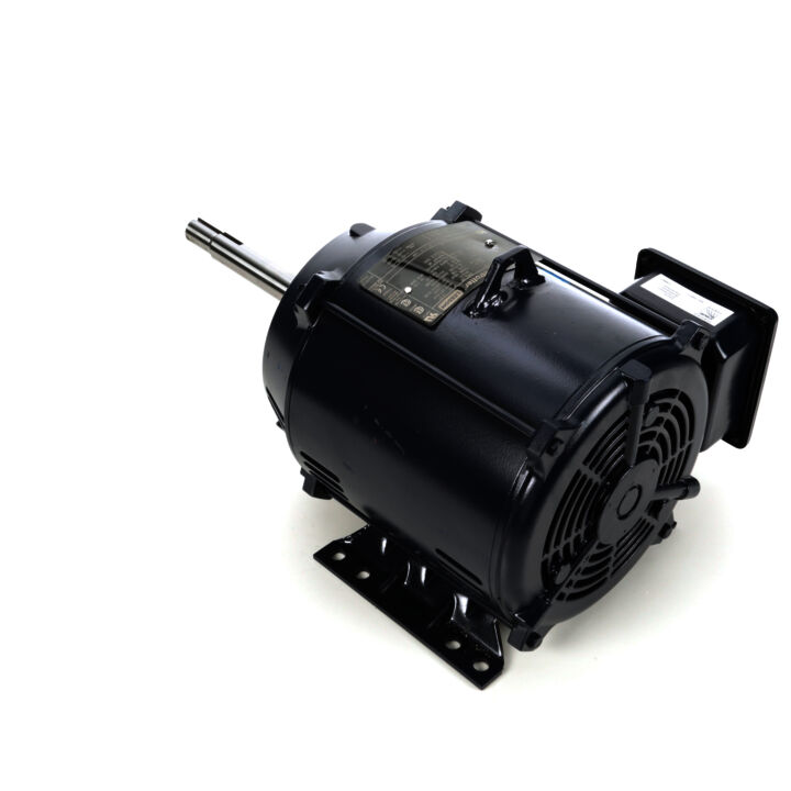 Close-Coupled Pump Motor, 7.50 & 5 HP, 3 Ph, 60 & 50 Hz, 230/460 & 190/380 V, 3600 & 3000 RPM, 184JP Frame, DP