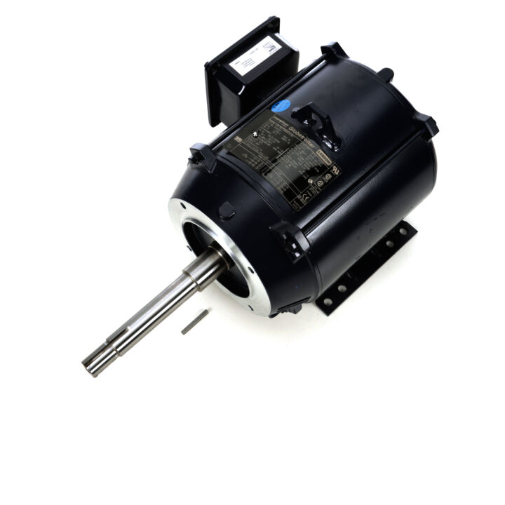 Close-Coupled Pump Motor, 7.50 & 5 HP, 3 Ph, 60 & 50 Hz, 230/460 & 190/380 V, 3600 & 3000 RPM, 184JP Frame, DP