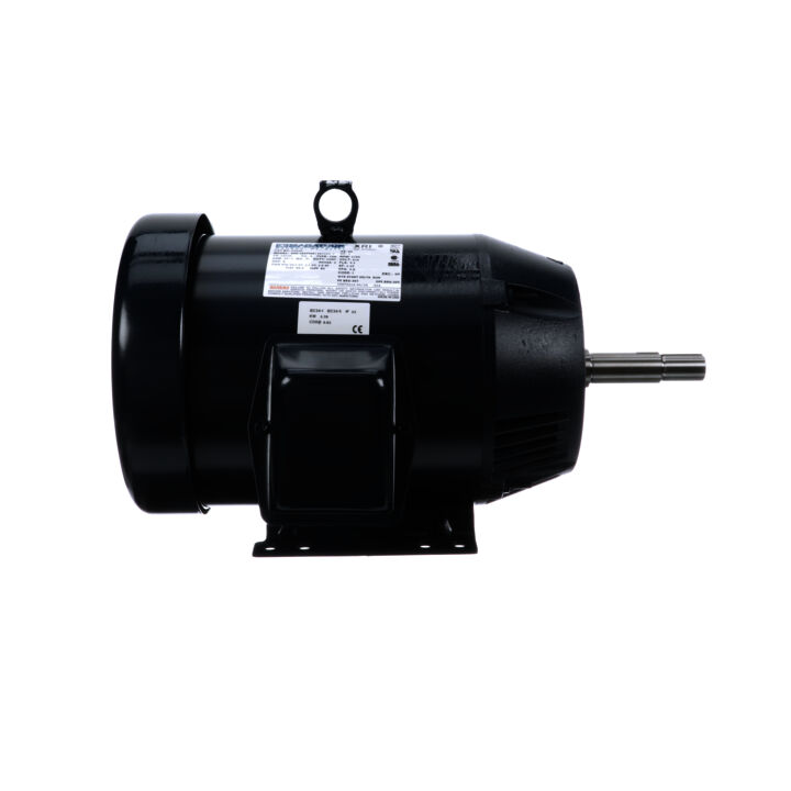 Close-Coupled Pump Motor, 5 HP, 3 Ph, 60 Hz, 575 V, 1800 RPM, 184JM Frame, DP