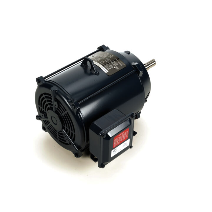 Close-Coupled Pump Motor, 5 & 3 HP, 3 Ph, 60 & 50 Hz, 230/460 & 190/380 V, 1800 & 1500 RPM, 184JM Frame, DP