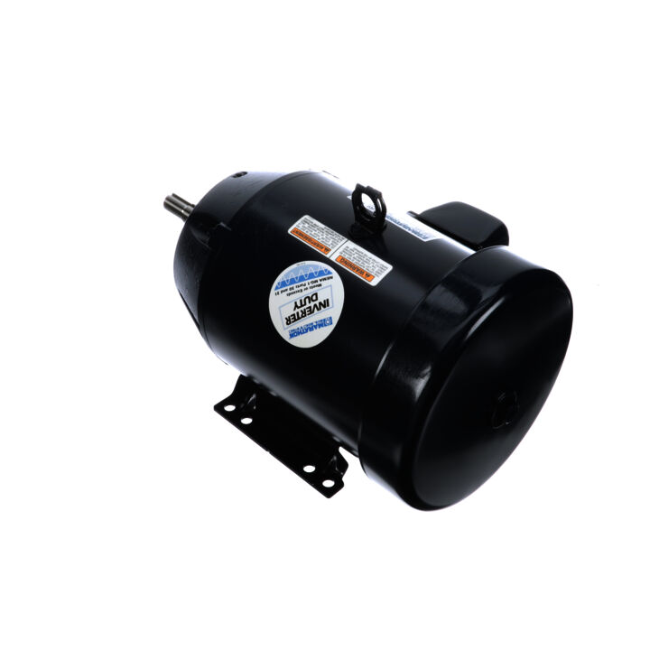 Close-Coupled Pump Motor, 5 HP, 3 Ph, 60 Hz, 575 V, 1800 RPM, 184JM Frame, DP
