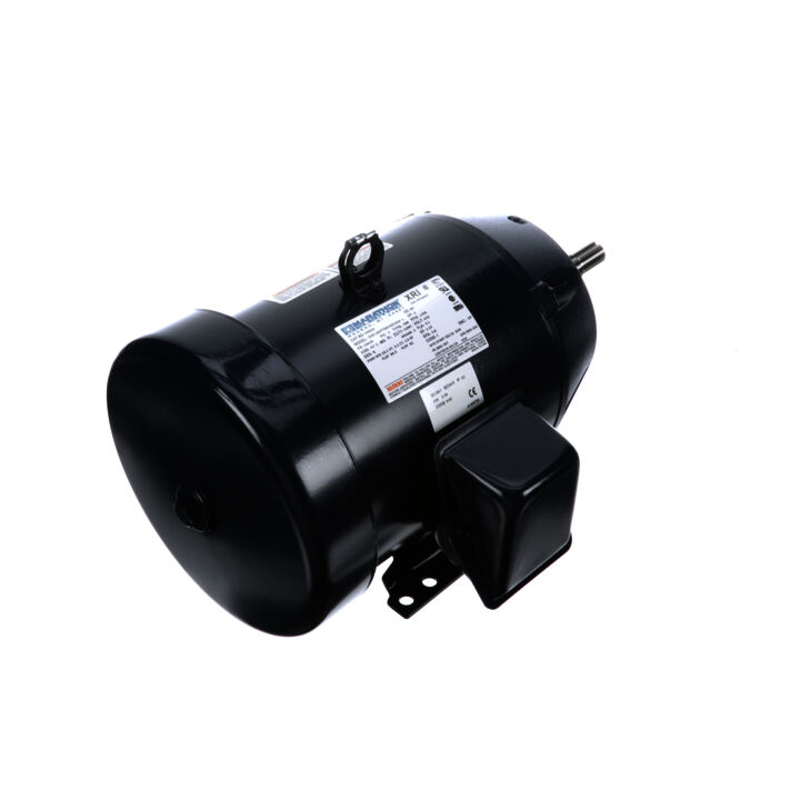 Close-Coupled Pump Motor, 5 HP, 3 Ph, 60 Hz, 575 V, 1800 RPM, 184JM Frame, DP