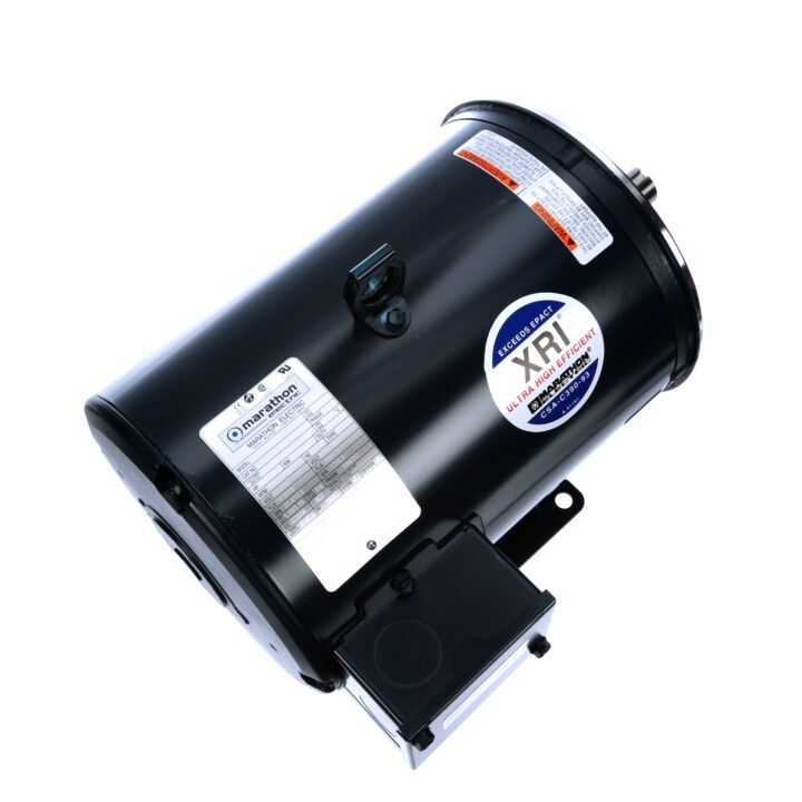 General Purpose Motor, 7.50 & 5 HP, 3 Ph, 60 & 50 Hz, 230/460 & 190/380 V, 3600 & 3000 RPM, 184TC Frame, DP