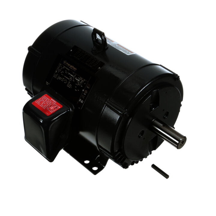 50 Hz Motor, 5 HP, 3 Ph, 50 Hz, 190-200-208/380-400-415 V, 1500 RPM, 184T Frame, DP