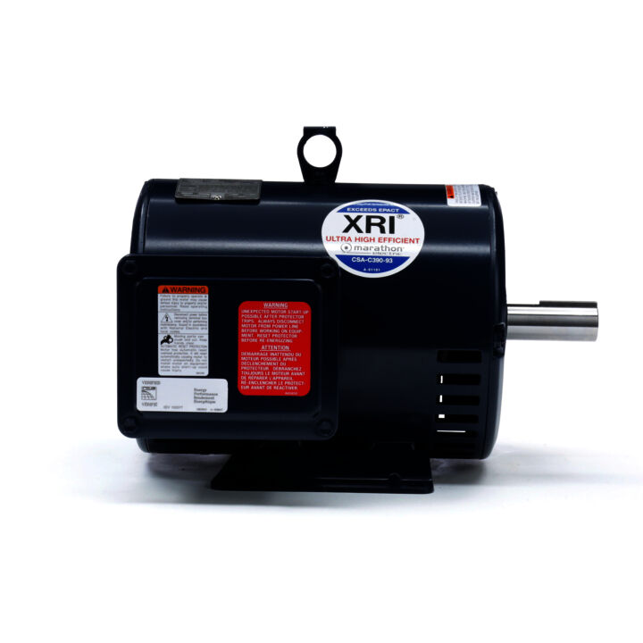 General Purpose Motor, 5 & 4 HP, 3 Ph, 60 & 50 Hz, 230/460 & 190/380 V, 1800 & 1500 RPM, 184T Frame, DP