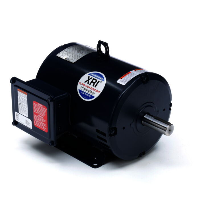 General Purpose Motor, 5 & 4 HP, 3 Ph, 60 & 50 Hz, 230/460 & 190/380 V, 1800 & 1500 RPM, 184T Frame, DP