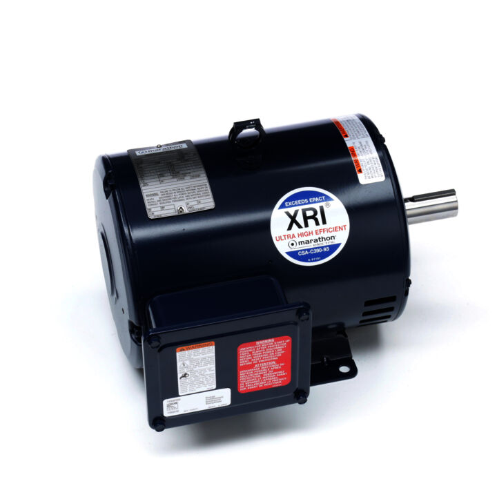 General Purpose Motor, 5 & 4 HP, 3 Ph, 60 & 50 Hz, 230/460 & 190/380 V, 1800 & 1500 RPM, 184T Frame, DP