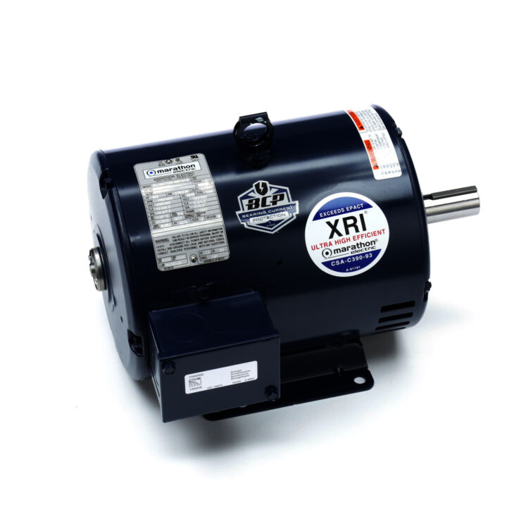 General Purpose Motor, 5 & 3 HP, 3 Ph, 60 & 50 Hz, 230/460 & 190/380 V, 1800 & 1500 RPM, 184T Frame, DP