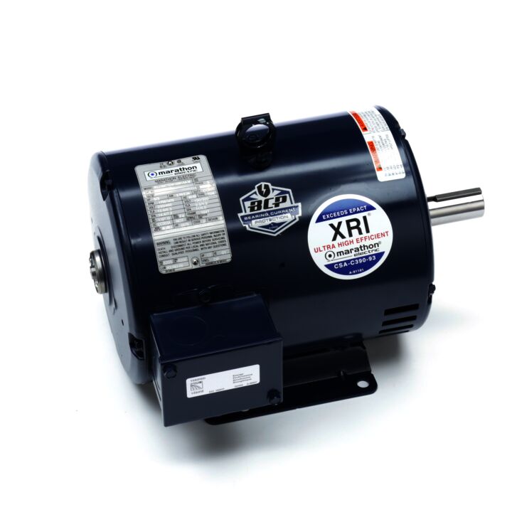 General Purpose Motor, 5 & 3 HP, 3 Ph, 60 & 50 Hz, 230/460 & 190/380 V, 1800 & 1500 RPM, 184T Frame, DP