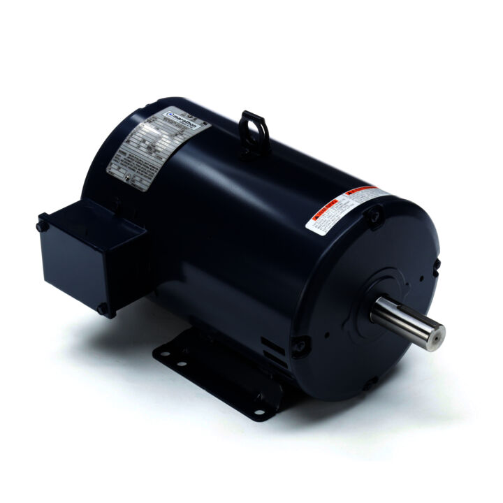 General Purpose Motor, 7.50 & 7.50 HP, 3 Ph, 60 & 50 Hz, 230/460 & 190/380 V, 3600 & 3000 RPM, 184T Frame, DP