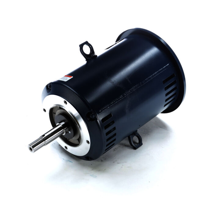 Close-Coupled Pump Motor, 7.50 & 5 HP, 3 Ph, 60 & 50 Hz, 230/460 & 190/380 V, 3600 & 3000 RPM, 184JMV Frame, DP