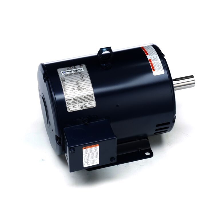 General Purpose Motor, 2 & 2 HP, 3 Ph, 60 & 50 Hz, 230/460 & 190/380 V, 1200 & 1000 RPM, 184T Frame, DP
