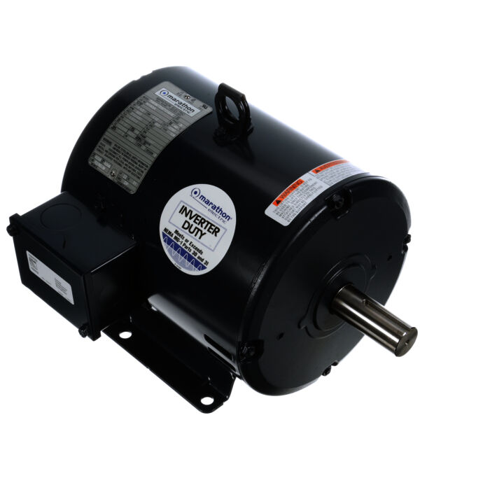 General Purpose Motor, 1.50 HP, 3 Ph, 60 Hz, 230/460 V, 900 RPM, 184T Frame, DP