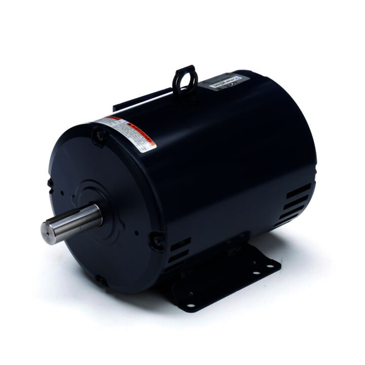 Multispeed Motor, 5 & 1.25 HP, 3 Ph, 60 & 60 Hz, 200-230 & 200-230 V, 1800 & 1800 RPM, 184T Frame, DP